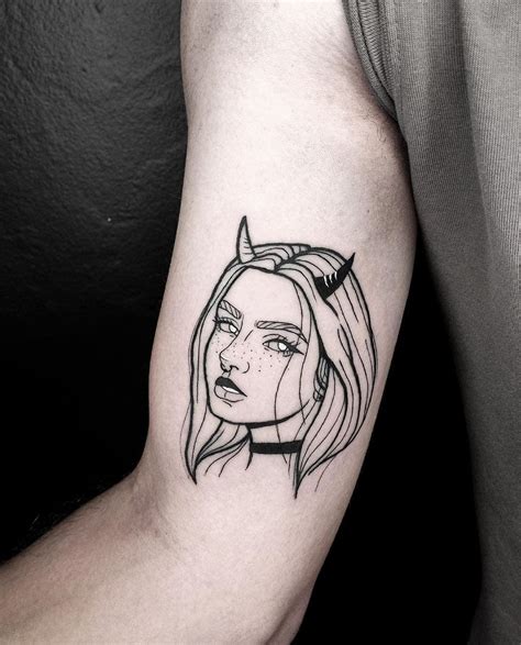 Simple Goth Tattoos