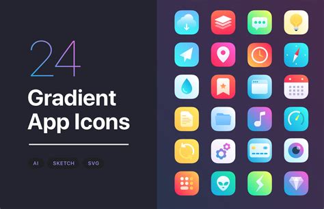 Simple Gradient App Icon