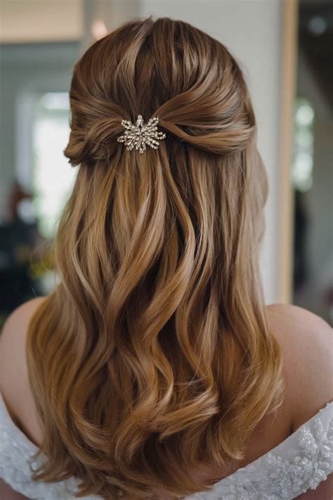 Simple Half-Up Half-Down Styles