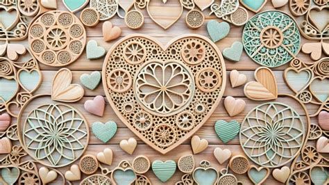 Simple Hearts vs. Intricate Mandala Designs