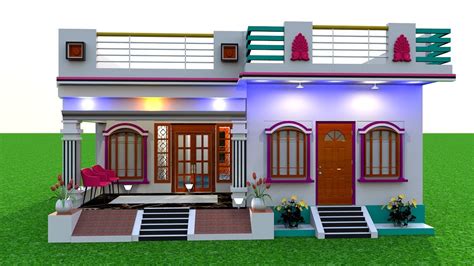 Simple House Design In Village YouTube