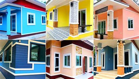 Simple House Outside Colour Combination