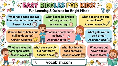 Simple Kids Simple Easy Riddles With Answers