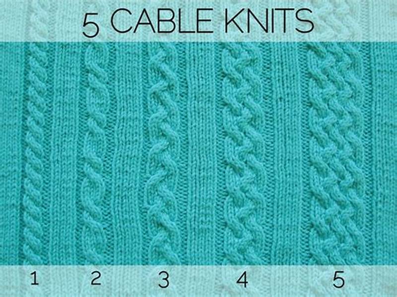 Simple Knit Cable Pattern