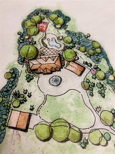 Simple Landscape Design Drawings