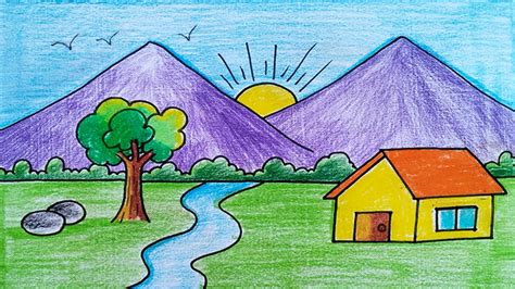Simple Landscapes For Kids