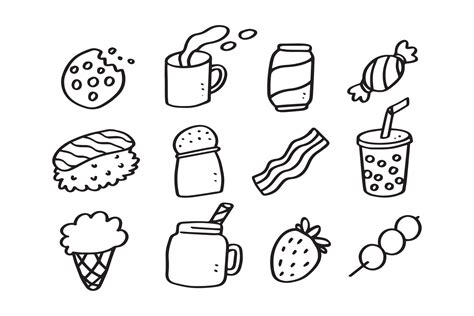 Simple Line Art for Kids