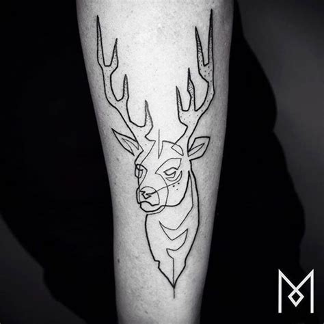 Simple Linear Tattoos