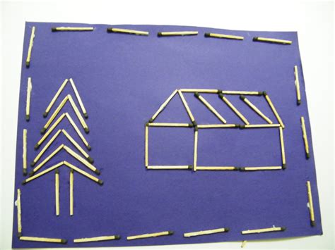 Simple Matchstick Models For Kids
