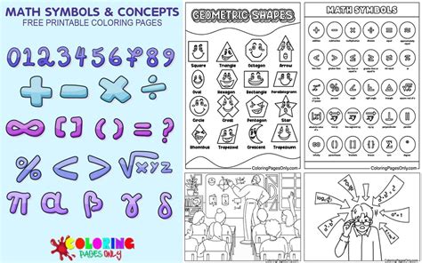 Simple Math Concepts Through Coloring