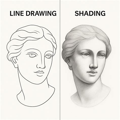 Simple Outlines vs Detailed Drawings