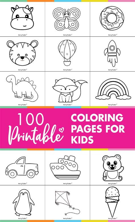 Simple Pages for Toddlers