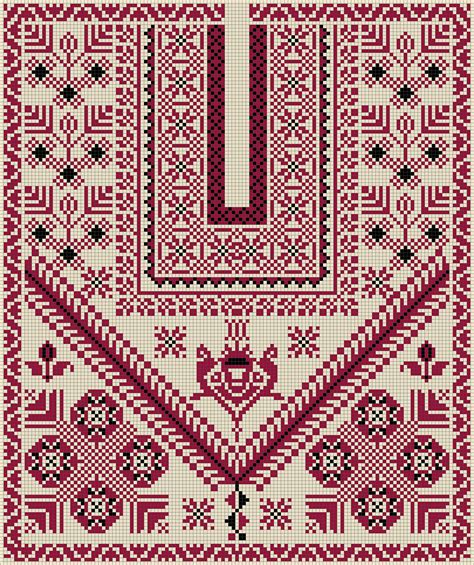 Simple Palestinian Embroidery Patterns