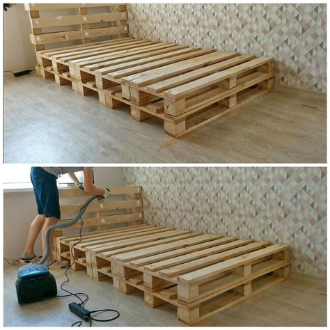 Simple Pallet Bed Frame Instructions