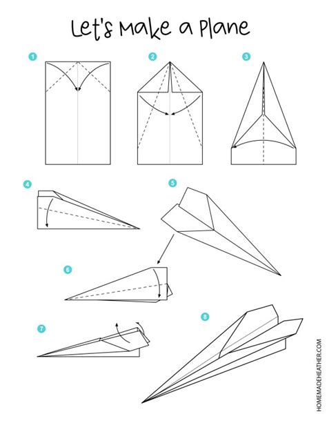 Simple Paper Plane Template