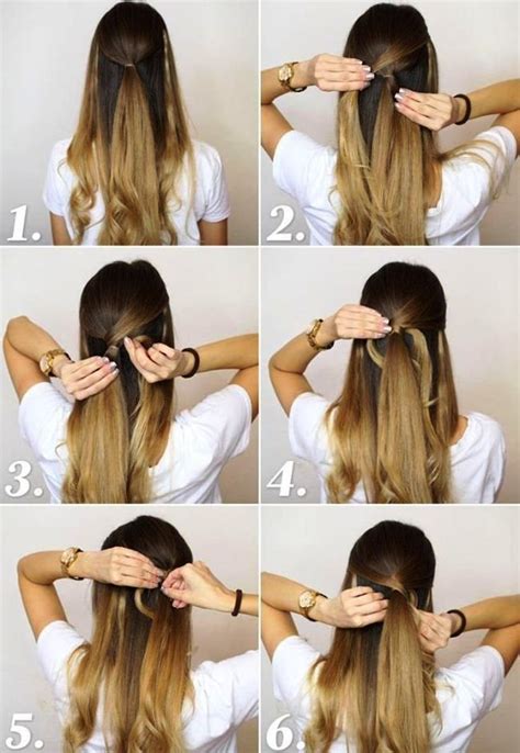 Simple Party Hairstyles For Long Hair Tutorials Step By Step Happy