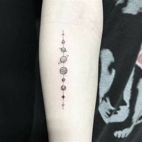 Simple Planet Tattoo
