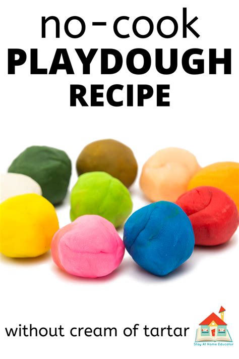 Simple Playdough Recipe without Cream of Tartar
