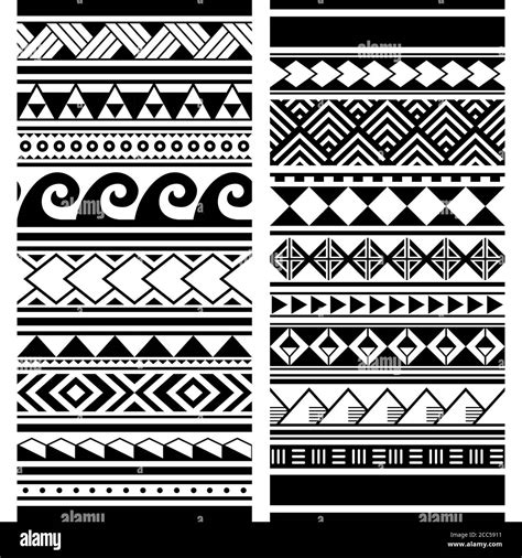 Simple Polynesian Patterns