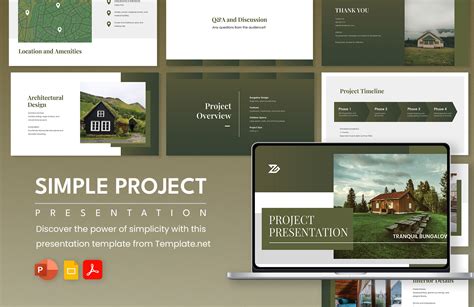 Simple Ppt Templates For Project Presentation