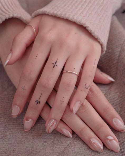 Simple Pretty Hand Tattoos