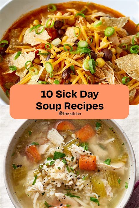 Simple Recipes for Sick Days