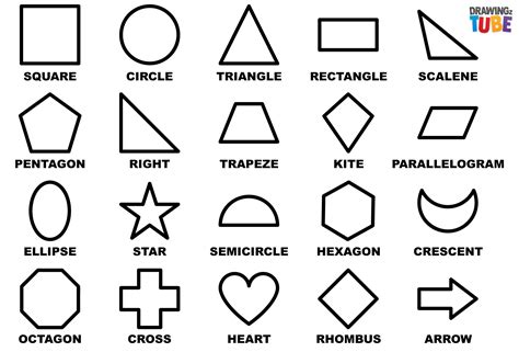 Simple Shape Drawings