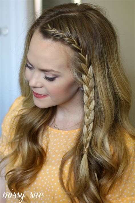 Simple Side Front Braid