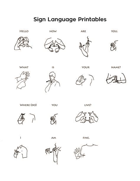 Simple Sign Language