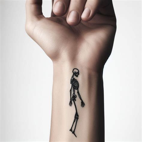 Simple Skeleton Tattoos