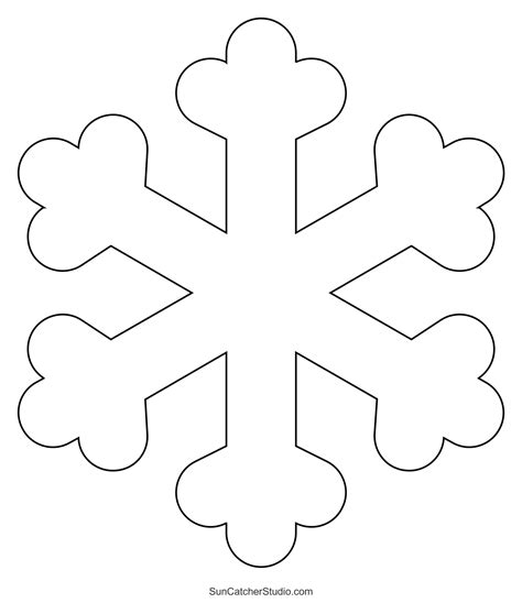 Simple Snowflake Templates