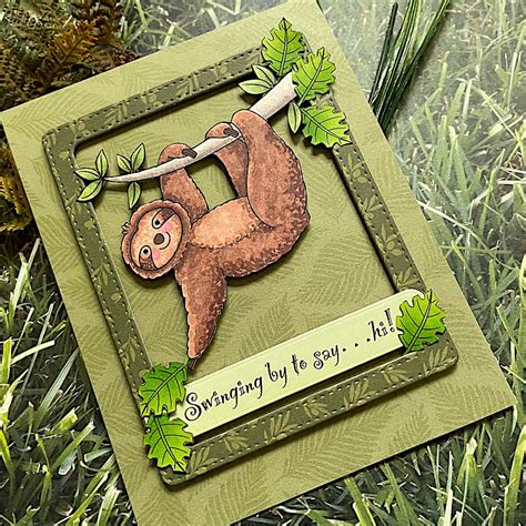 Simple Steps for a Handmade Sloth Card