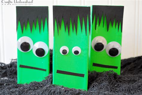 Simple Steps to Create Your Own Frankenstein Juice Boxes