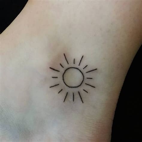 Simple Sunshine Tattoos