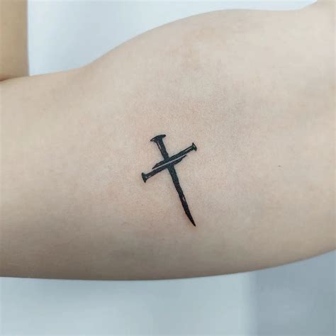 Simple Tattoo Cross Designs