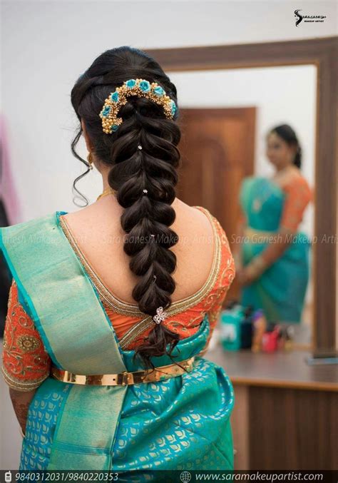 Simple Trending South Indian Bride Hairstyle To Try On Wedding