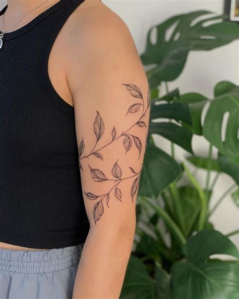 Simple Vine Tattoo Designs