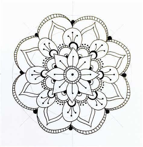 Simple and Beginner Mandalas