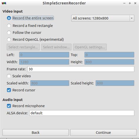 SimpleScreenRecorder