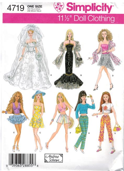 Simplicity Barbie Patterns