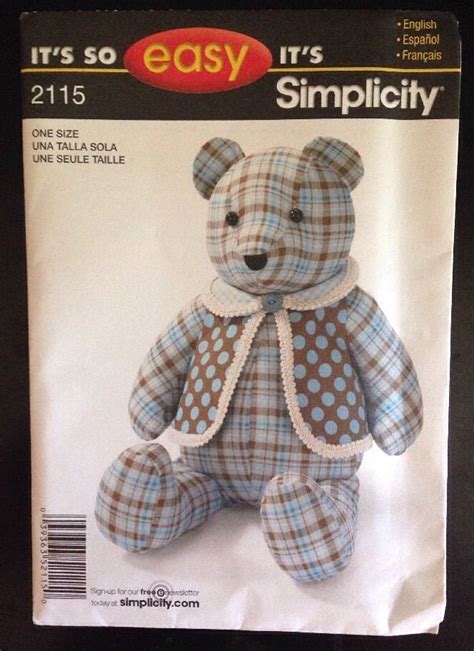Simplicity Bear Pattern