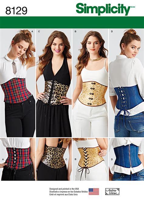 Simplicity Corset Pattern