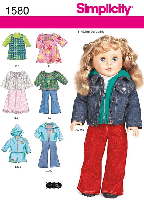 Simplicity Doll Clothes Patterns