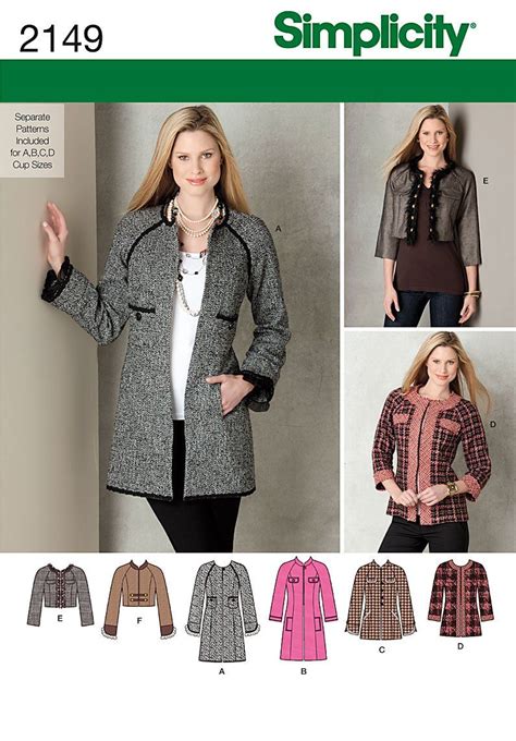 Simplicity Jacket Patterns
