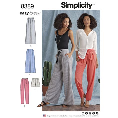 Simplicity Pants Pattern