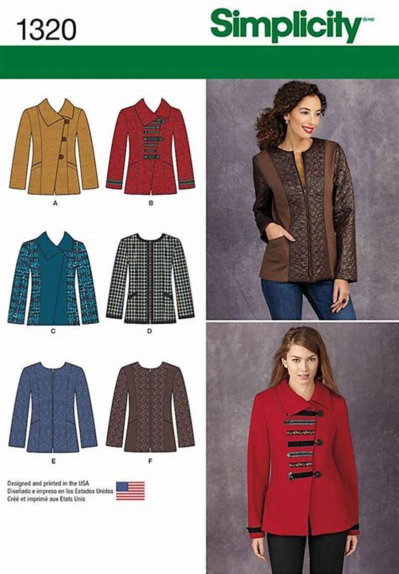Simplicity Quilted Jacket Pattern