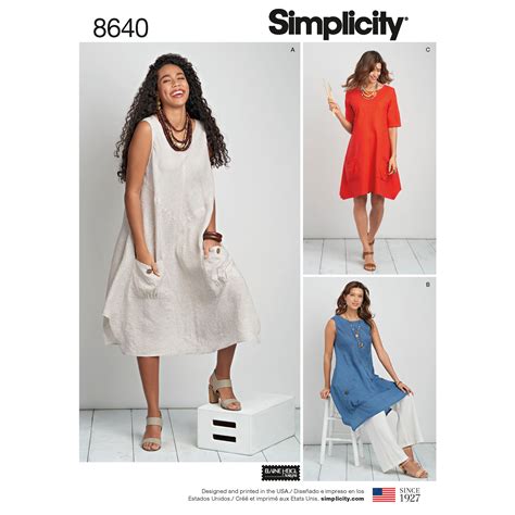 Simplicity Sewing Patterns Plus Size