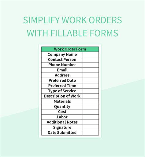Simplify Your Workflow With Fillable Forms