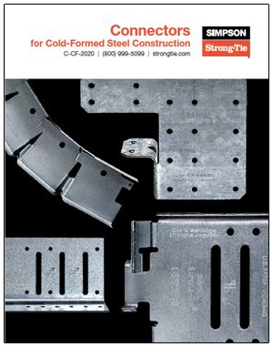 Simpson Cold Formed Steel Catalog
