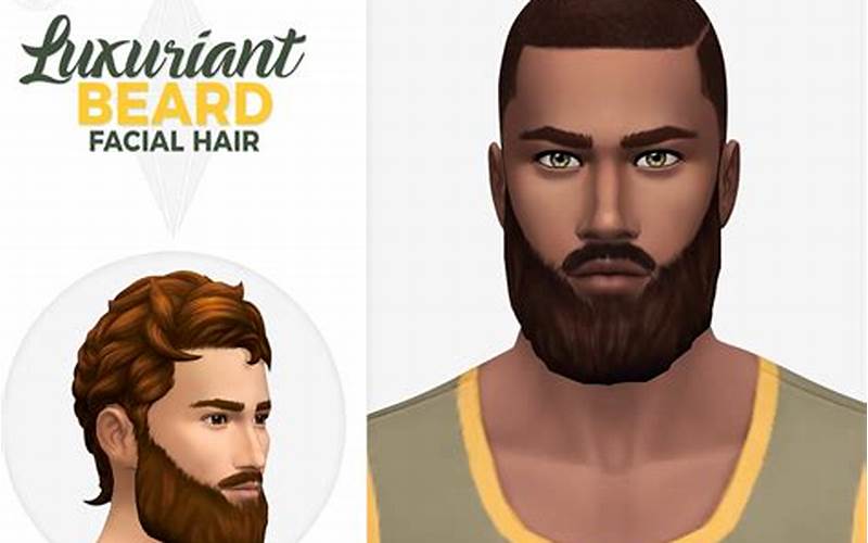 Sims 4 Beard Cc